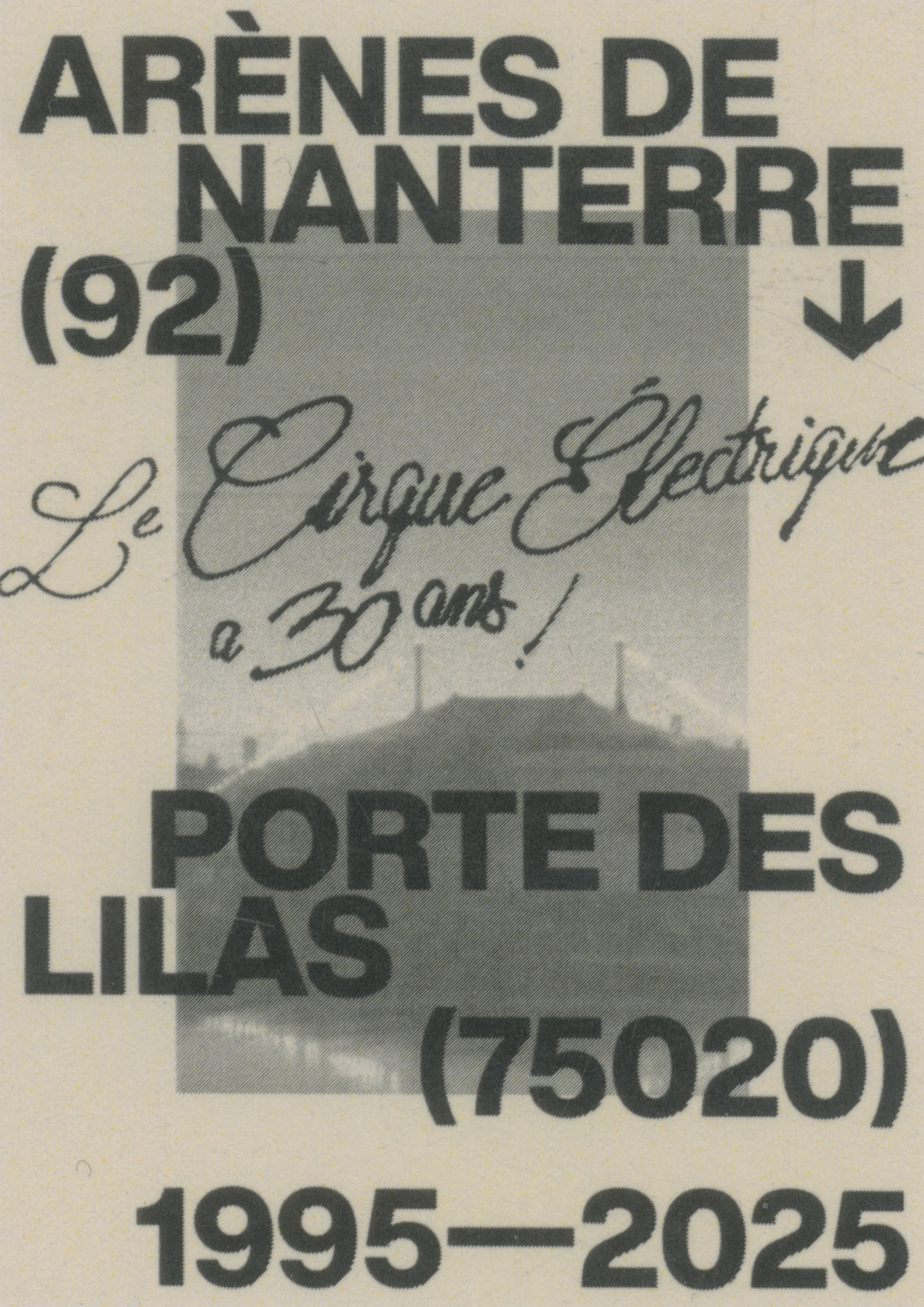 30 YEARS OF CIRQUE ELECTRIQUE